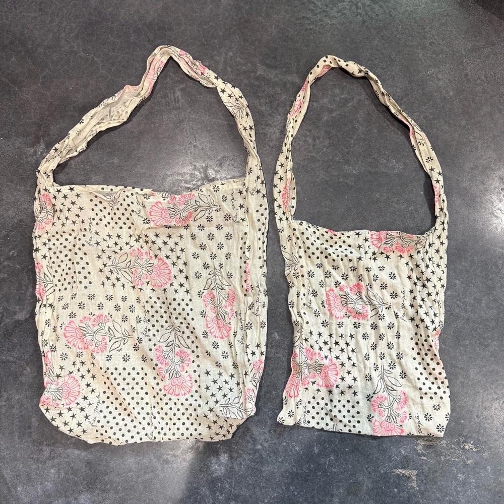 Two free people floral Print Women's Bag Set